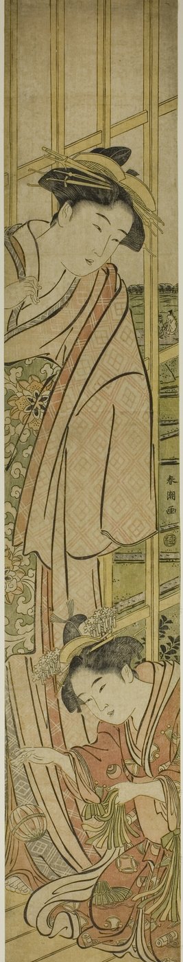 Hraje Temari od Katsukawa Shuncho