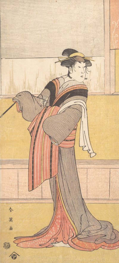 Segawa Chryzantéma Žena Dobrá, co? 1791. od Katsukawa Shun