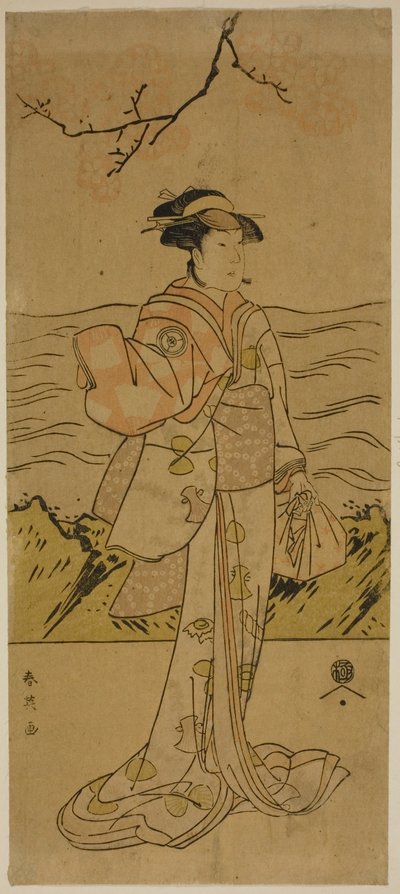 Herec Iwai Kiyotaro II od Katsukawa Shun