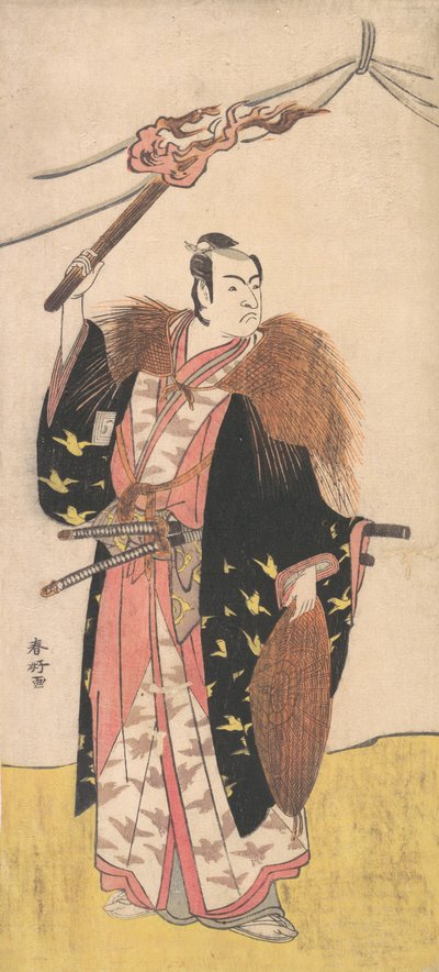 Sukenari Ichikawa, předek Sukenari, že? 1785. od Katsukawa Shunko