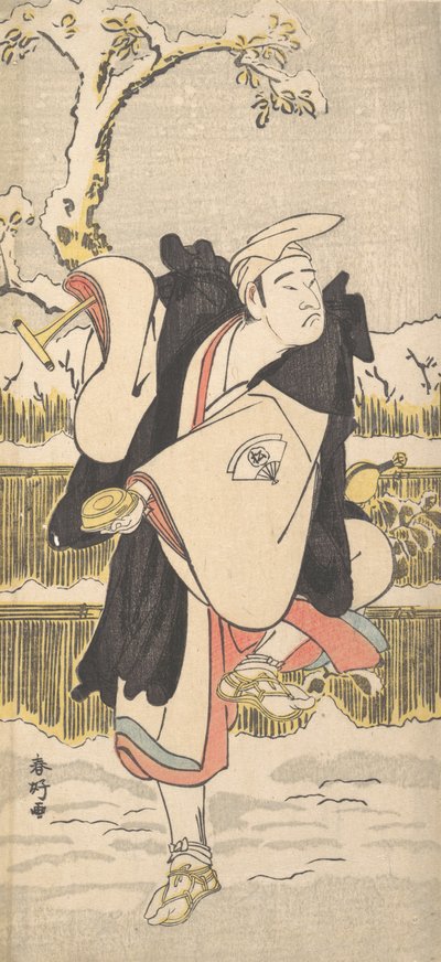 Matsusuke Onoe Jako hepatitida-věci nebo pocity t kamaráde st Gate k, že? 1790. od Katsukawa Shunko