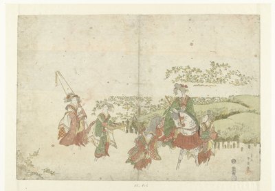 ta Mari vi of dei od Katsukawa Shunsen