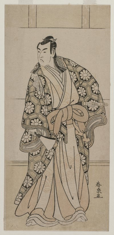 Ichikawa Monnosuke Good s Aord, 80. léta 18. století. od Katsukawa Shunsen