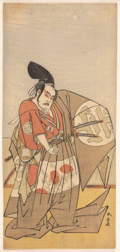 Herec jako zlý imperiální posel od Katsukawa Shunsho