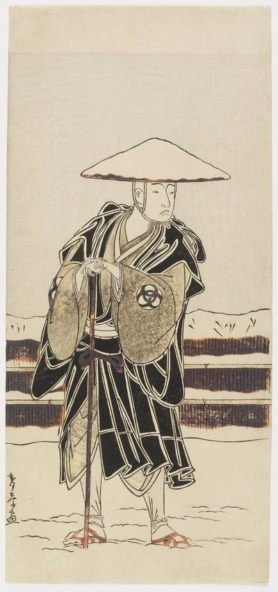 Kapela _ Mitsugoro _ Jako čas od Katsukawa Shunsho