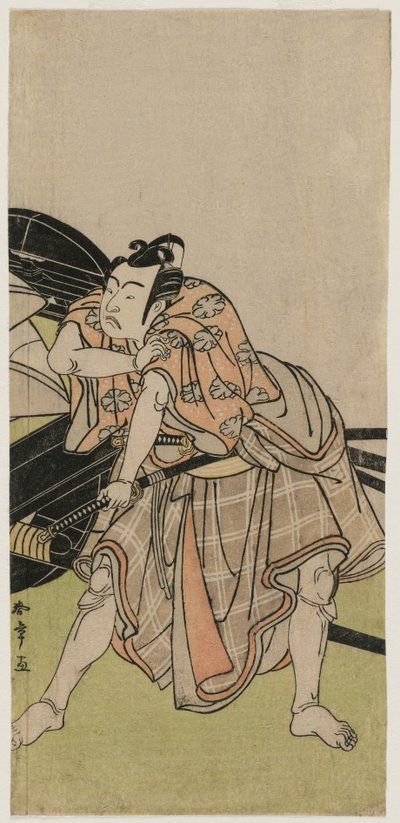 Yaozo Ichikawa je dobrý jako Sakuramaru od Katsukawa Shunsho