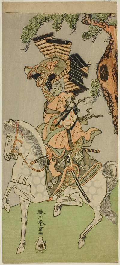 Tým Ichikawa Dan Juro V Jako když byl zakladatel členem skupiny, byla skupina napsána zakladatelem Kroniky, perforované u skupiny Nakamura, a členem byl první člen. 1771 od Katsukawa Shunsho