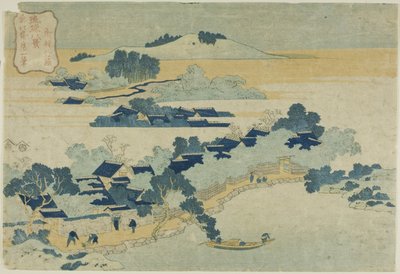 Bambusový háj ve vesnici Kume (Kumemura no chikuri), ze série "Osm pohledů na ostrovy Rjúkjú (Ryukyu hakkei)". od Katsushika Hokusai