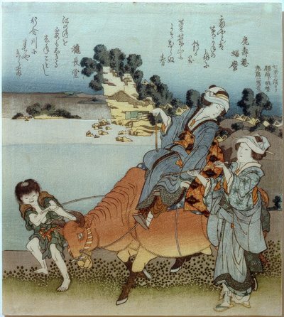 Pohled na Koshigoe z Shichirigahama od Katsushika Hokusai