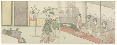 Taneční vystoupení od Katsushika Hokusai