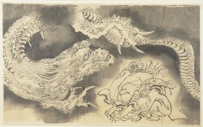 Drak od Katsushika Hokusai