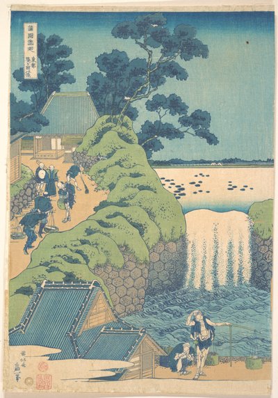 Pád Aoiga Oka, Edo od Katsushika Hokusai