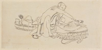 Prodejce ryb od Katsushika Hokusai