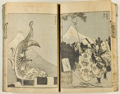 Fugaku Hyakkei (100 výhledů od hory Fuji) od Katsushika Hokusai