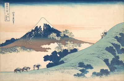 Fuji z Inume Pass. od Katsushika Hokusai