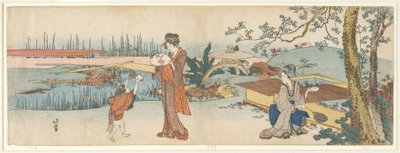 Prodejce zlatých rybek od Katsushika Hokusai