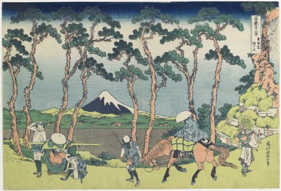 Hogaya Onteto_Kaido_Roa d, 1831-1834 od Katsushika Hokusai
