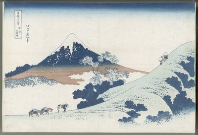 Průsmyk Inume v provincii Kai od Katsushika Hokusai