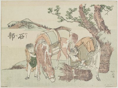 Ishibe, 1799-1802 od Katsushika Hokusai