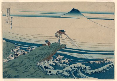 Kajikazawa Kazunori P Rovinse (staré saké Kajikazawa) Fuji od Katsushika Hokusai