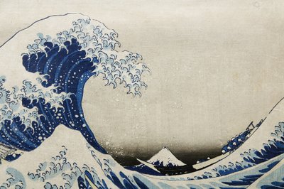 Velká vlna u Kanagawy od Katsushika Hokusai