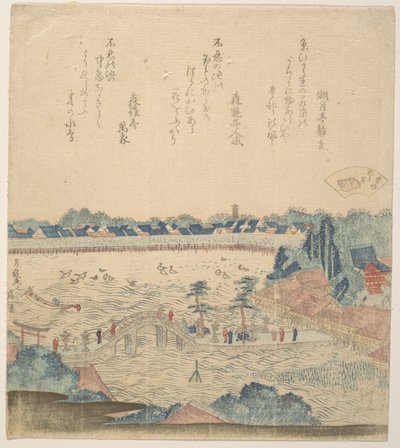 Krajina od Katsushika Hokusai