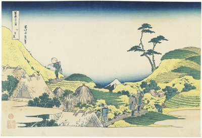 Dolní Meguro, 1831-1834 od Katsushika Hokusai
