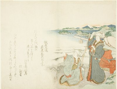 Den lg Rimage a Enoshima od Katsushika Hokusai