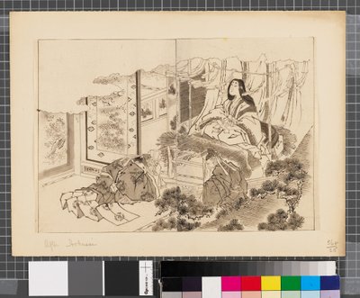 Scény z japonské a korejské války, konec 18. a první polovina 19. století (tuš a wash na papíře) od Katsushika Hokusai