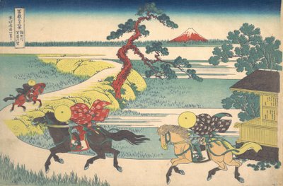 Seats and Viage Sounds Řeka Sumida Řeka Sumida Sídla a vesnice, ze série sti. .. .. , komár. 1830-32. od Katsushika Hokusai