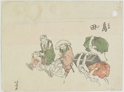 Šimada, 1799-1802 od Katsushika Hokusai