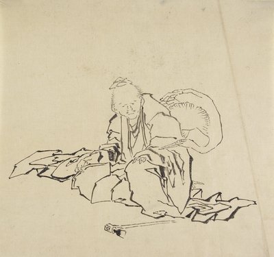 Řemeslník z Hidy od Katsushika Hokusai