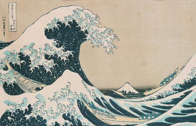 Velká vlna Kanagawa od Katsushika Hokusai