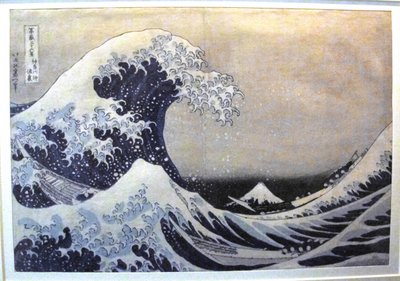 Velká vlna u Kanagawy od Katsushika Hokusai
