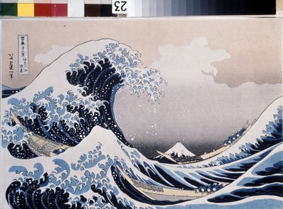Velká vlna u pobřeží Kanagawa od Katsushika Hokusai
