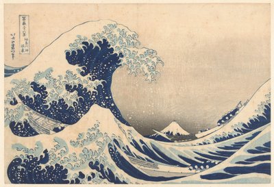 Pod vlnou z Kanagawy od Katsushika Hokusai