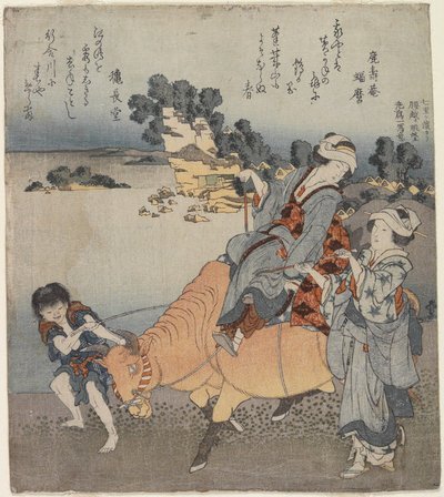 Výhled z kvalitní Leaguer Beach, 1820-1834 od Katsushika Hokusai