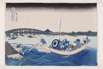 Prohlížíte si Sunse t Your Ry? Velmi B důvod d ge z te te te sama obrázek m verze k strana t (Ry ze sashimi? Goku bridge seat y? See) od Katsushika Hokusai