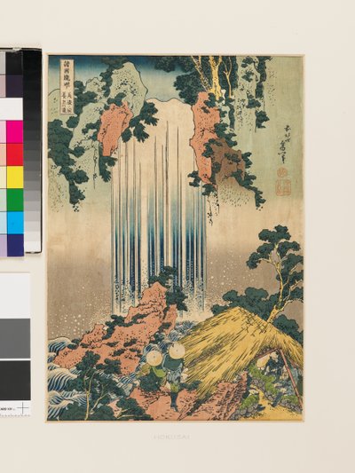 Vodopád Yoro v provincii Mino (kopie) od Katsushika Hokusai