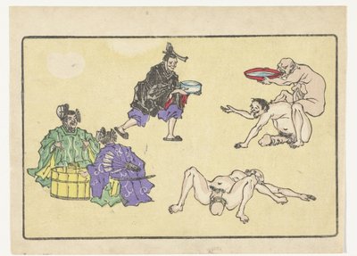 nosič vody The Big Tail (název série) od Kawanabe Kyosai