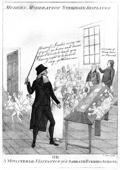 „Moderní umírněnost se nápadně projevuje“, 1799 od Kay