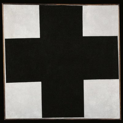 Černý kříž od Kazimir Severinovich Malevich