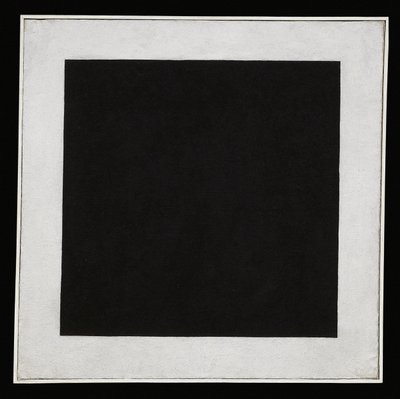 Černý čtverec od Kazimir Severinovich Malevich