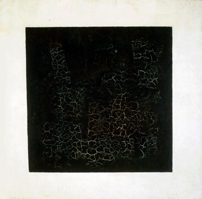 Černé náměstí, začátek 20. let 20. století. od Kazimir Severinovich Malevich