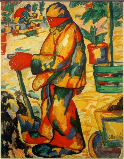 zahradník od Kazimir Severinovich Malevich