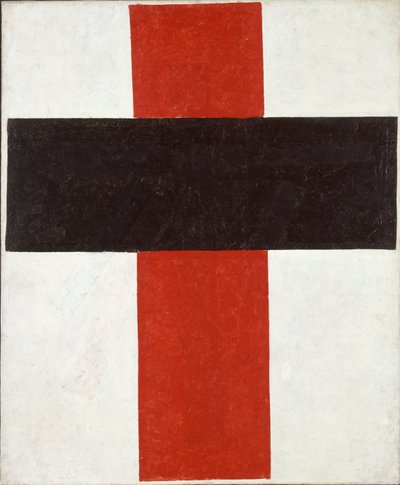 Hieratický suprematistický kříž par Malevich, Kasimir Severinovich (1878-1935) od Kazimir Severinovich Malevich