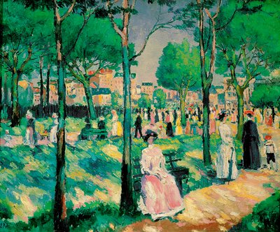 Na Boulevardu, 1903. od Kazimir Severinovich Malevich