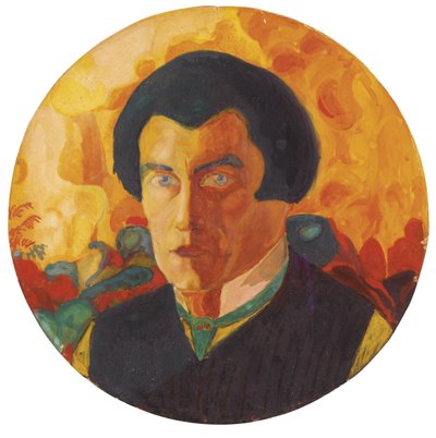 Autoportrét, 1908-1910 od Kazimir Severinovich Malevich