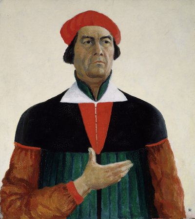 Autoportrét, 1933 od Kazimir Severinovich Malevich
