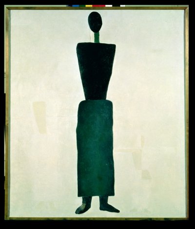 Suprematistická ženská postava, 1928-32 od Kazimir Severinovich Malevich